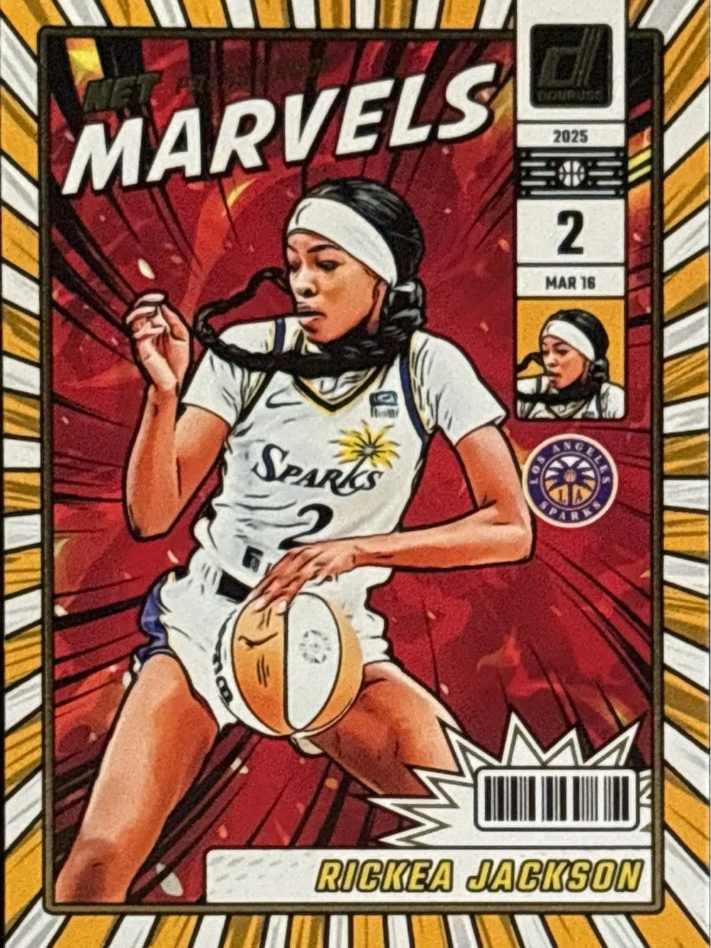 Panini Marvels Basketball Card - Rickea Jackson